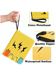 Maanys PK Yellow trading card binder detail