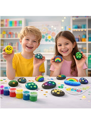 Maanys glow in the dark rock painting kit