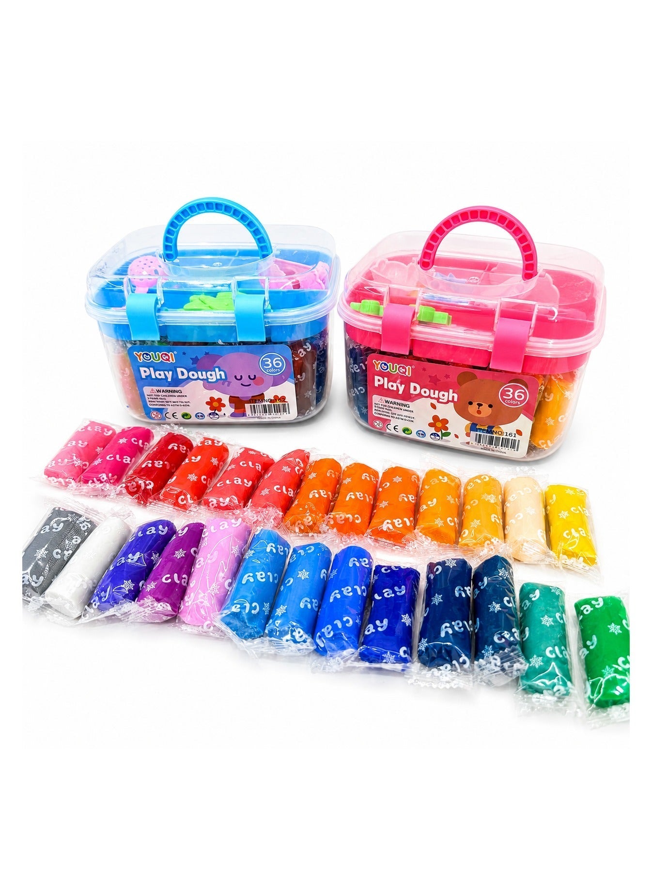 Maanys 36 colour slime storage box