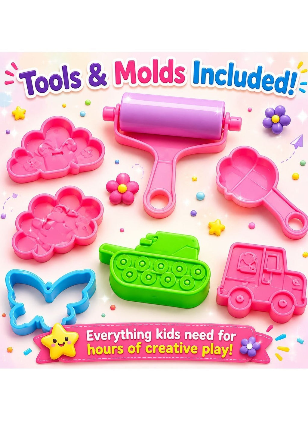 Maanys 36 colour slime storage box