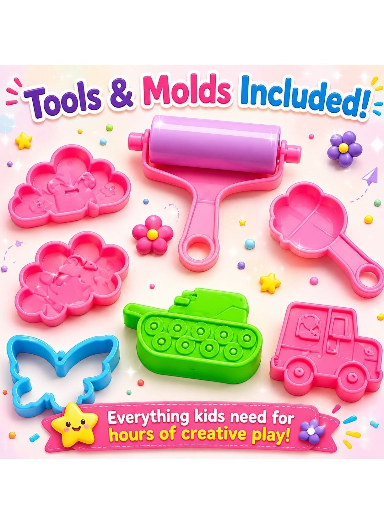 Maanys 36 colour slime storage box
