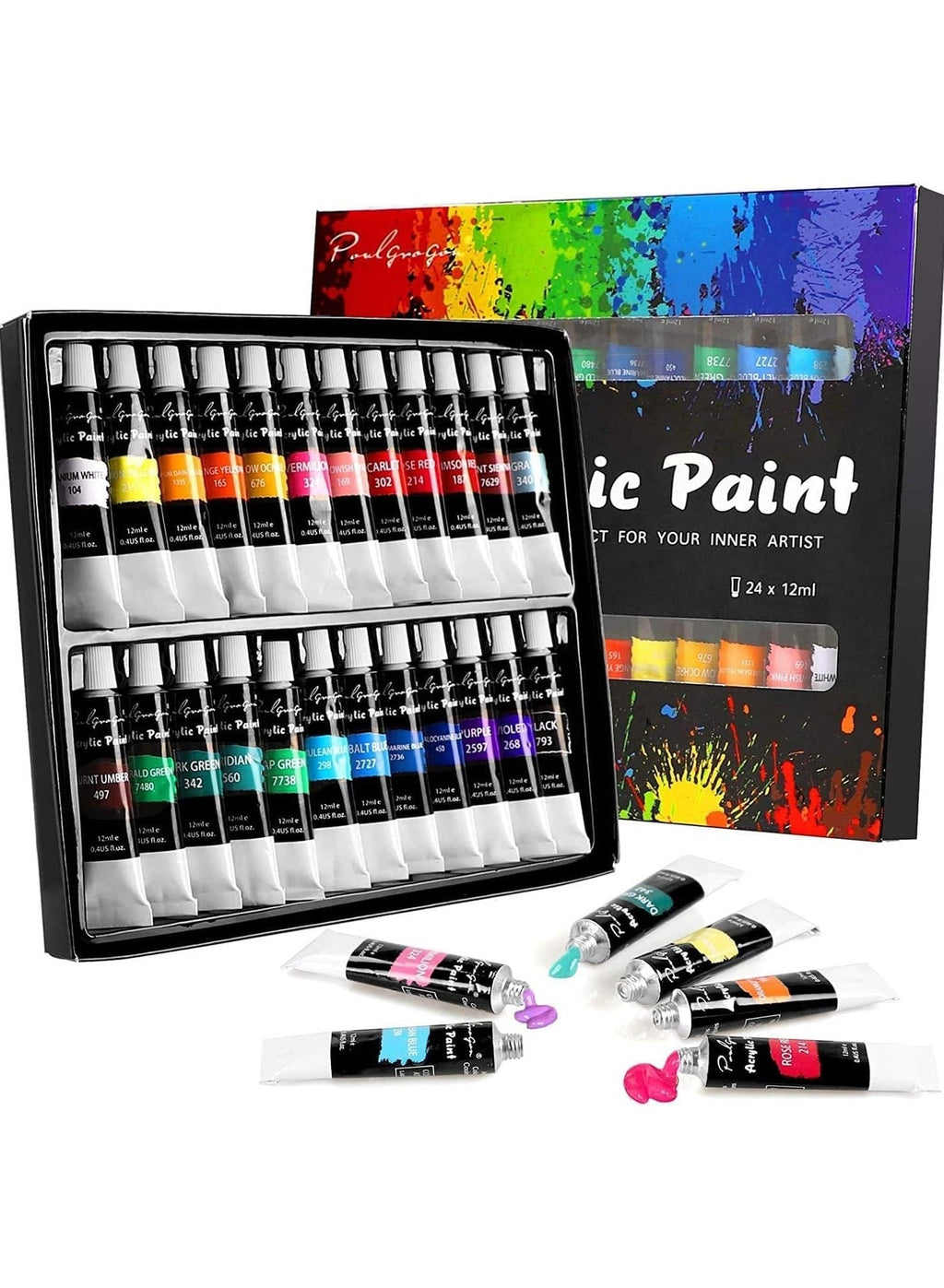 Maanys 24-colour acrylic paint set included in Smart Play Bundle