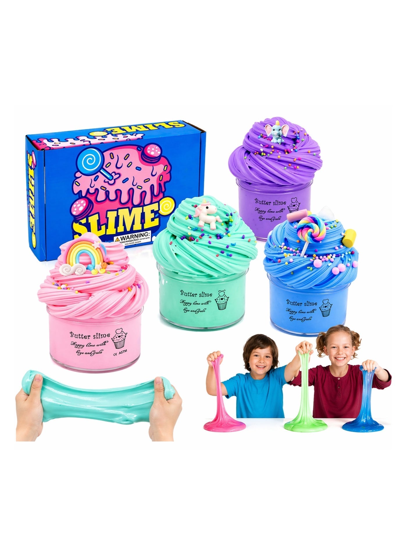 Maanys Butter Slime Kit included in Smart Play Bundle