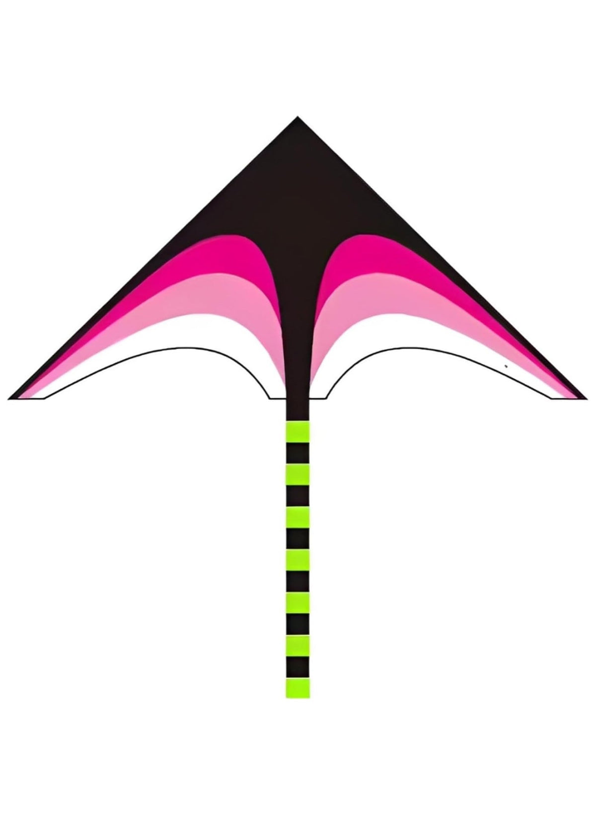 Maanys Large Kite for Kids – Pink & Black