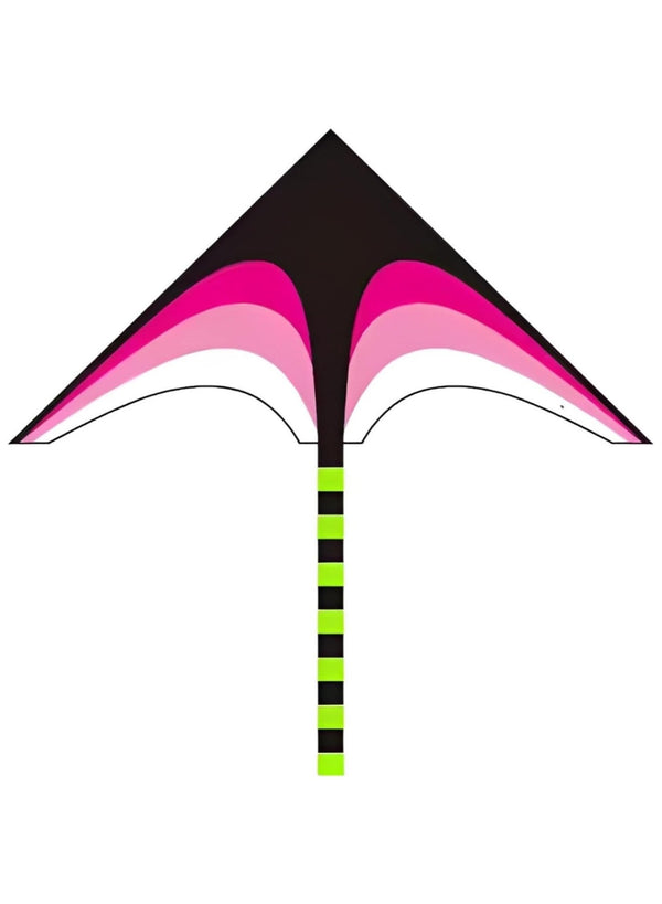 Maanys Large Kite for Kids – Pink & Black